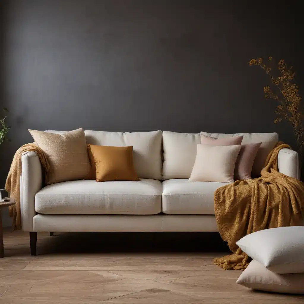 Warm and Inviting Textured Sofa Fabrics that Create Cozy Sanctuaries