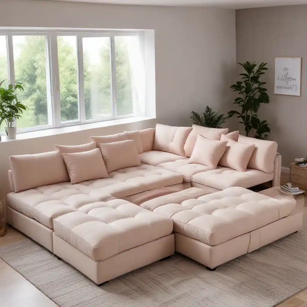 Crafting Cozy Havens with U-Shaped Sofa Beds