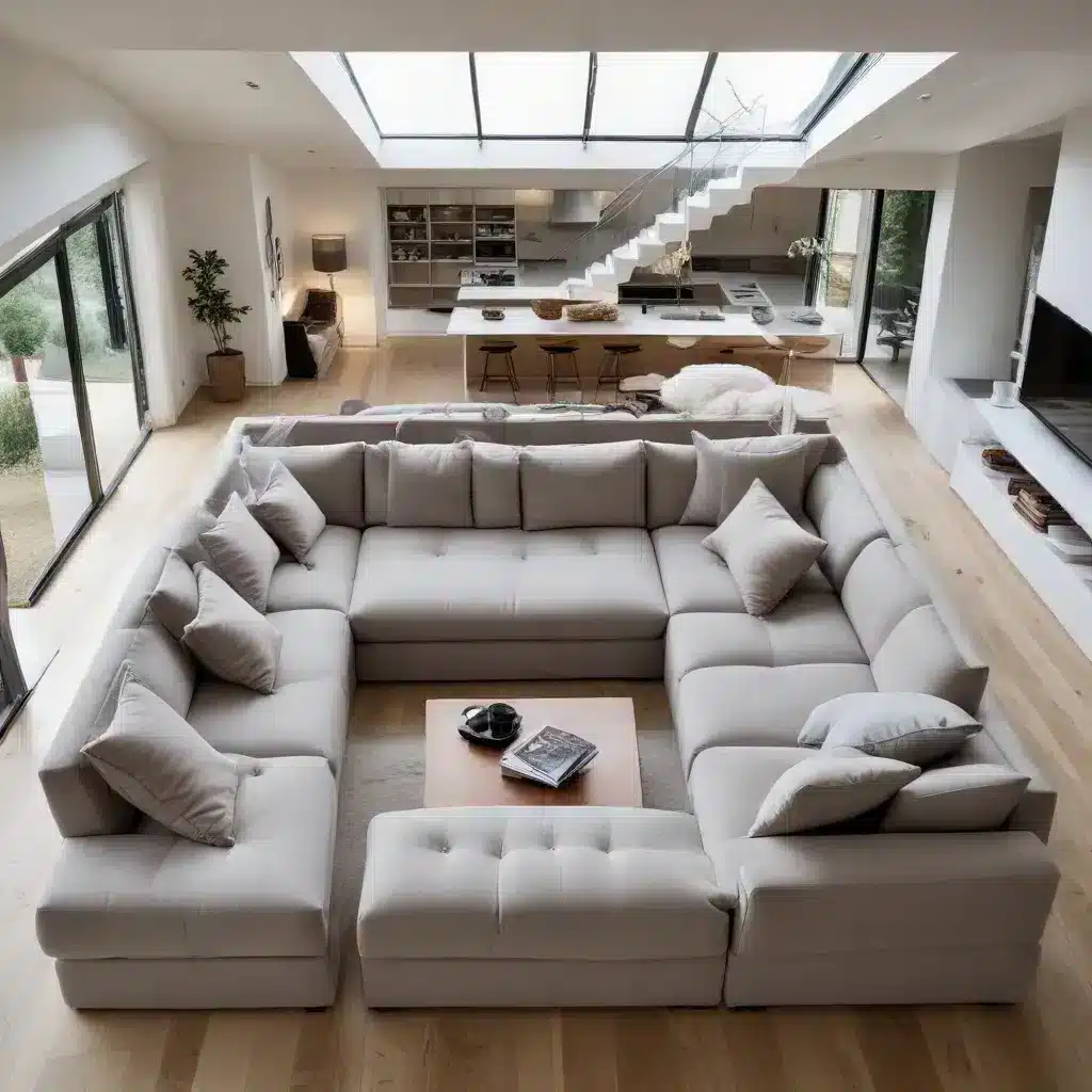 Elevated Comfort: U-Shaped Sofa Beds for Sophisticated Interiors