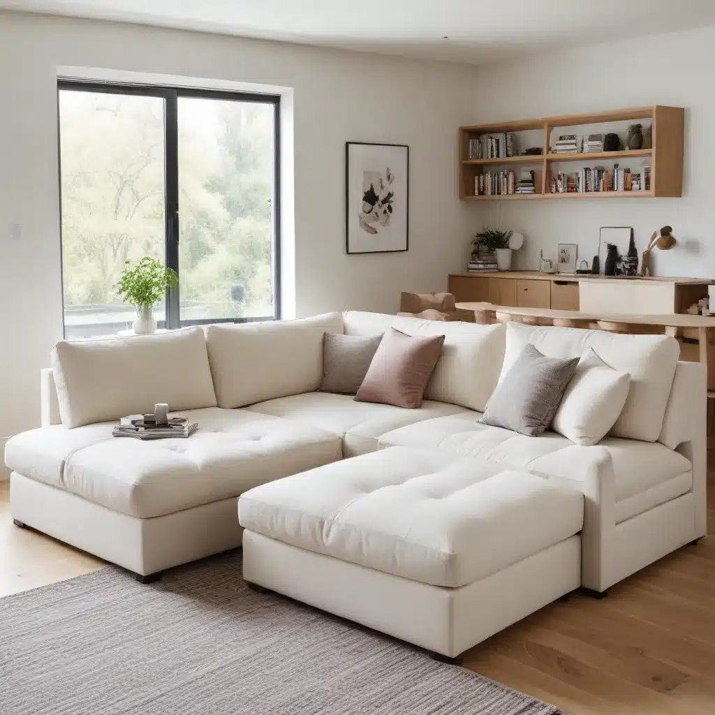 Elevating Small-Scale Spaces with Versatile U-Shaped Sofa Beds