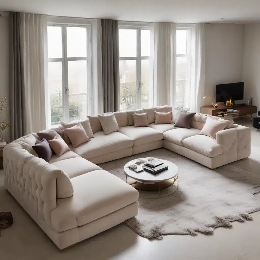 Luxurious Sleeping in Style with Sophisticated U-Shaped Sofas