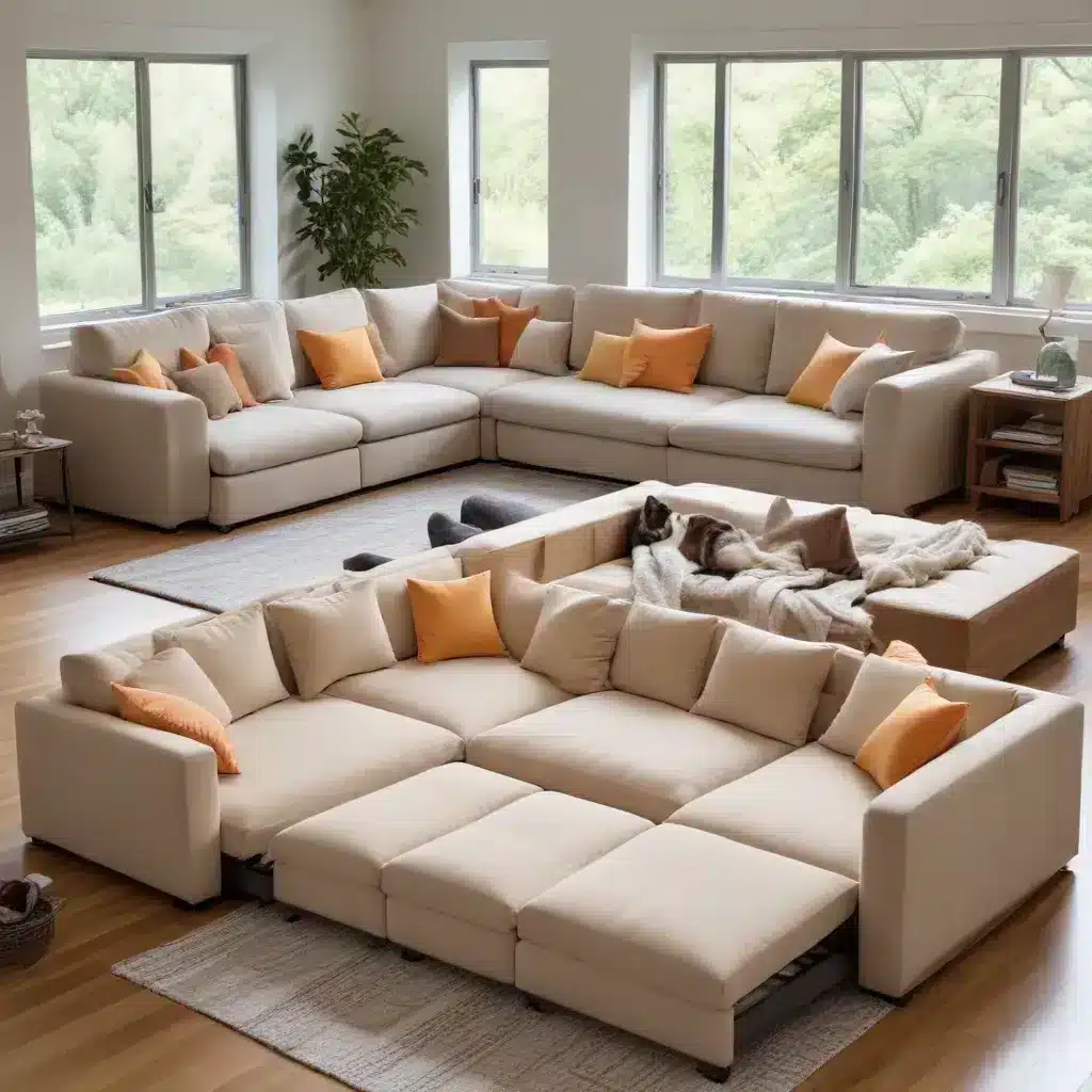 Maximizing Compact Comfort: U-Shaped Sofa Beds for Small Spaces