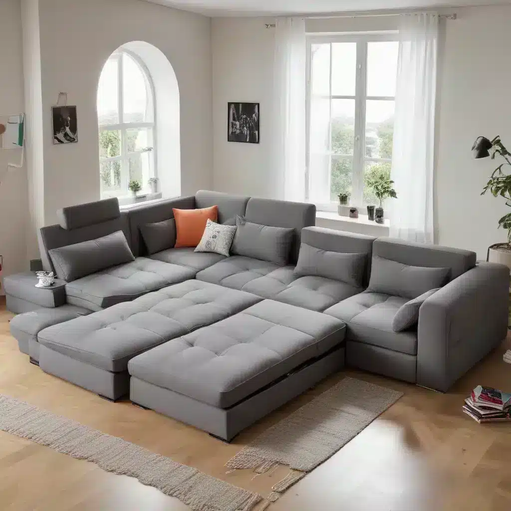 Multifunctional Marvel: Transformative U-Shaped Sofa Beds for Flexible Homes