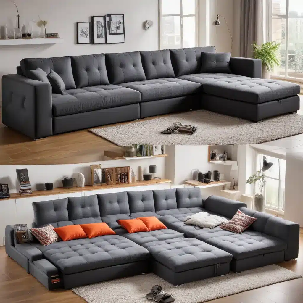 Multifunctional Marvel: U-Shaped Sofa Beds for Flexible Home Design