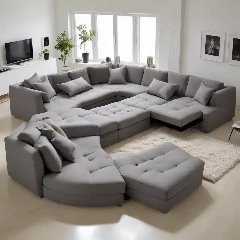 Multifunctional Marvels: U-Shaped Sofa Beds for Flexible Home Design