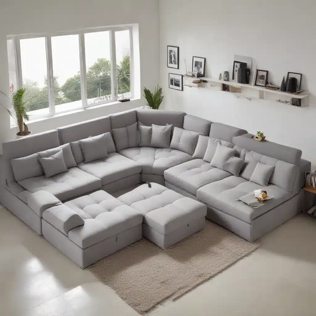 Multitasking Marvels: U-Shaped Sofa Beds for Versatile Home Design