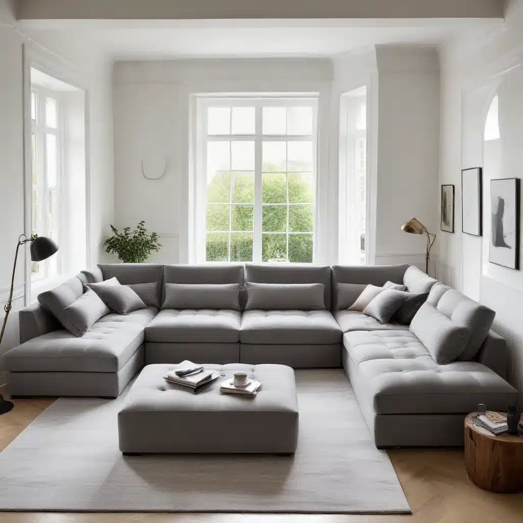 Refined Sophistication: U-Shaped Sofa Beds for Elegant Home Decor