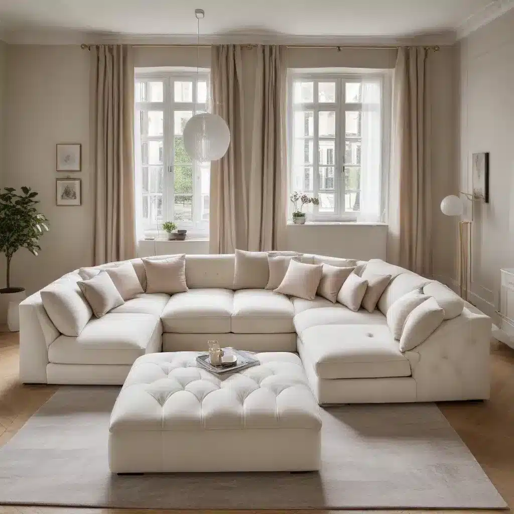 Sleeping in Style: Luxurious U-Shaped Sofa Beds for Elegant Spaces