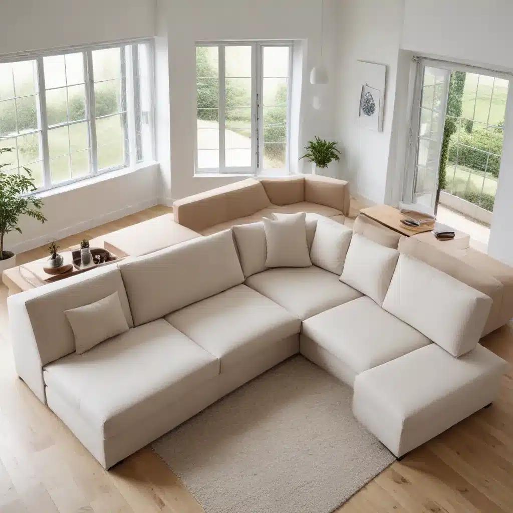 Streamlining Small-Scale Living: U-Shaped Sofa Beds for Compact Homes