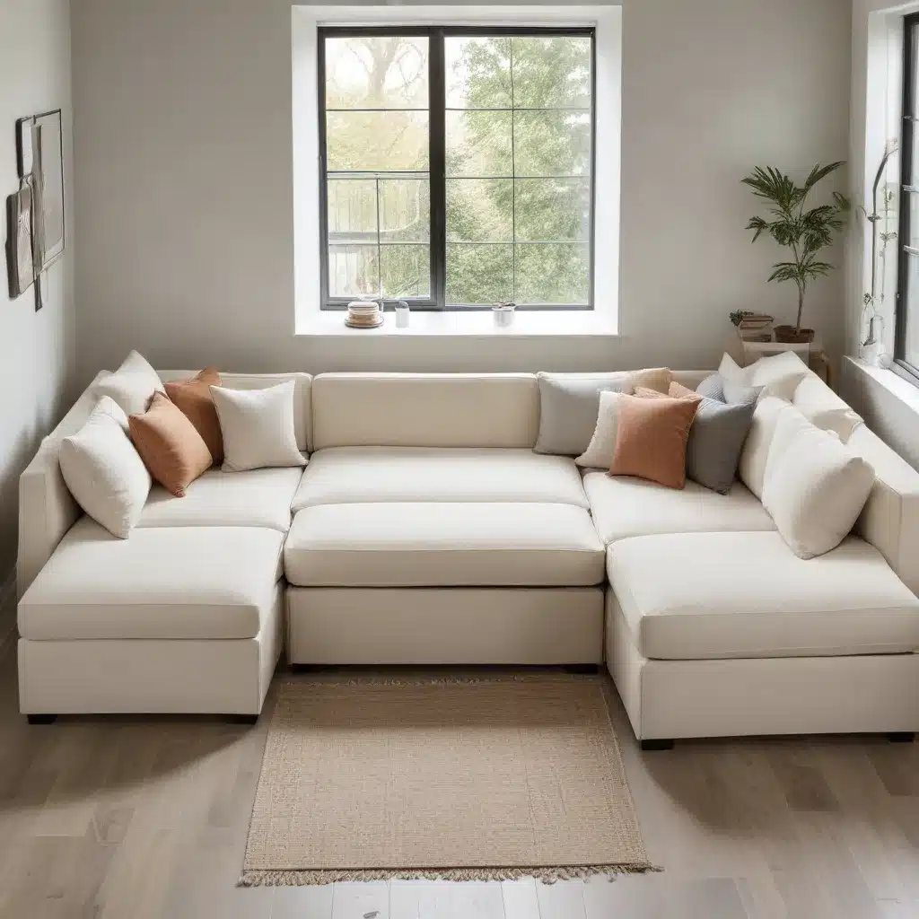 Streamlining Small-Space Living with U-Shaped Sofa Beds