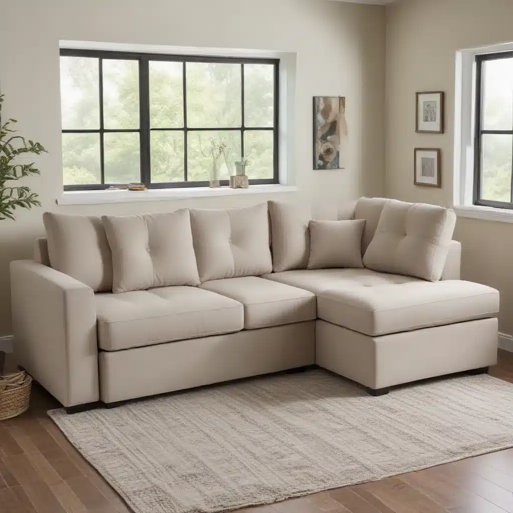 Streamlining Small-Space Solutions with U-Shaped Sofa Beds