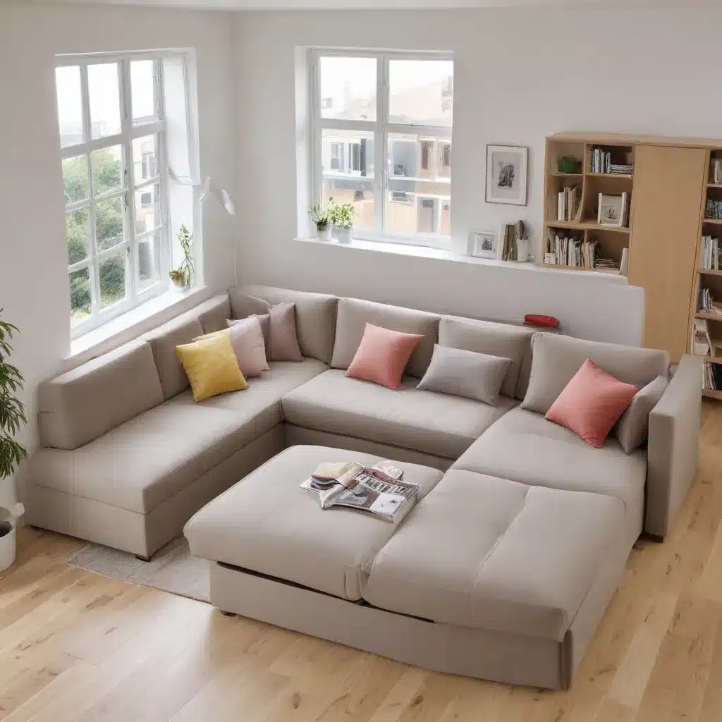 Streamlining Small Spaces: U-Shaped Sofa Beds for Efficient Living