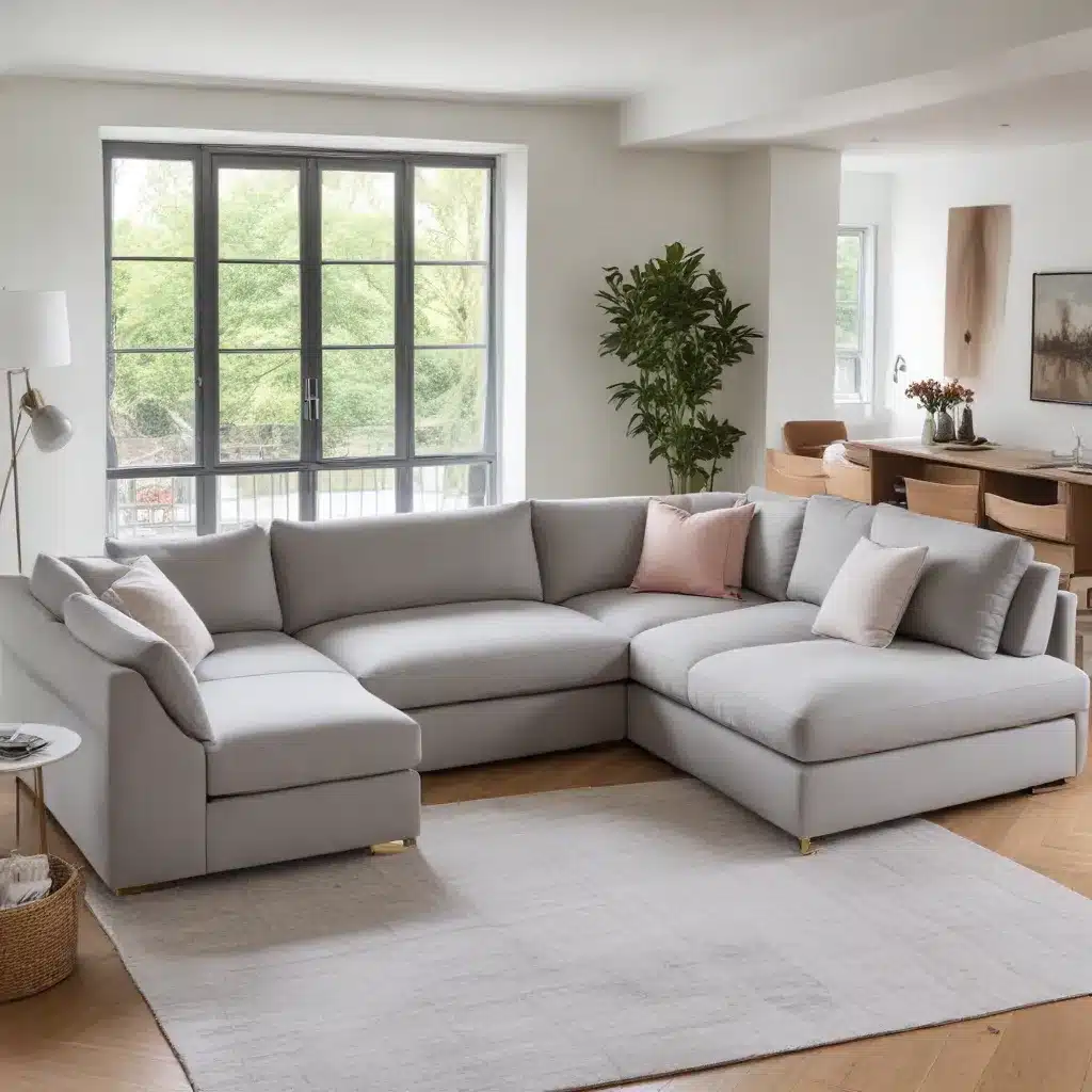 Transformative Spaces: U-Shaped Sofa Beds for Efficient Interiors
