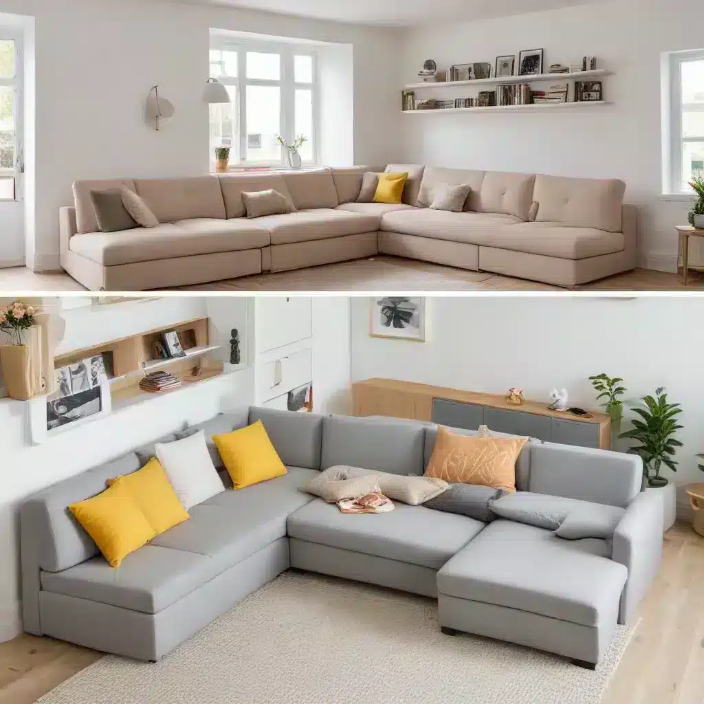 Transforming Compact Spaces: U-Shaped Sofa Beds for Petite Homes