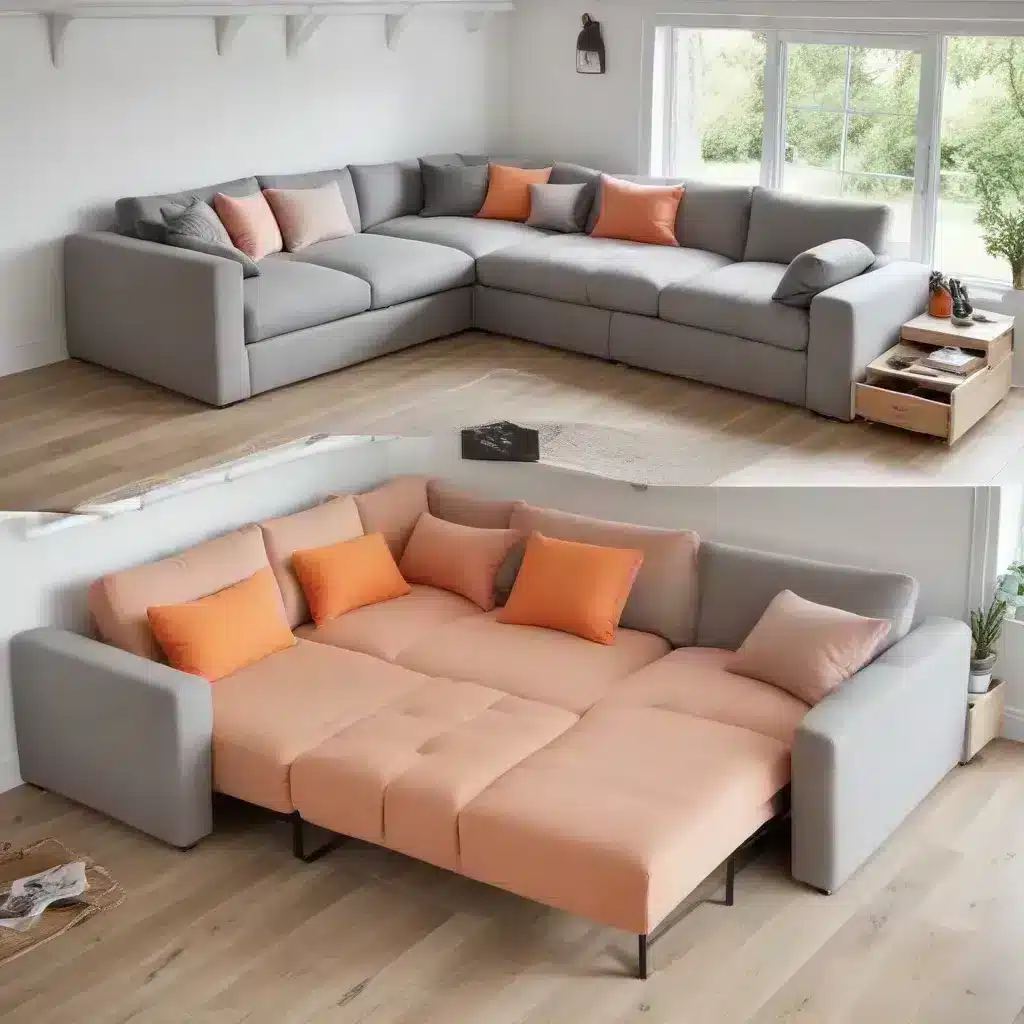 Transforming Tight Quarters: U-Shaped Sofa Beds for Space-Efficient Sanctuaries