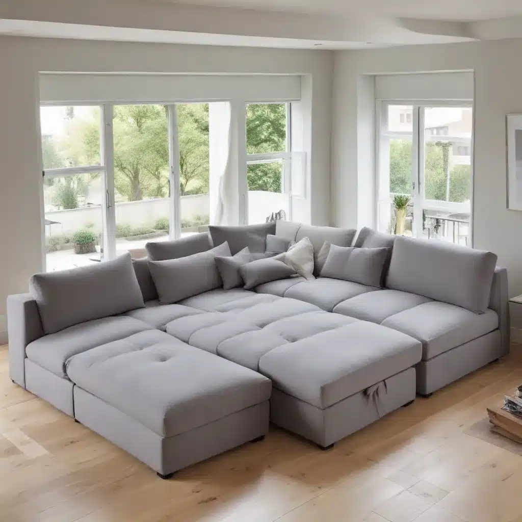 Transforming Tight Quarters: U-Shaped Sofa Beds for Space-Saving