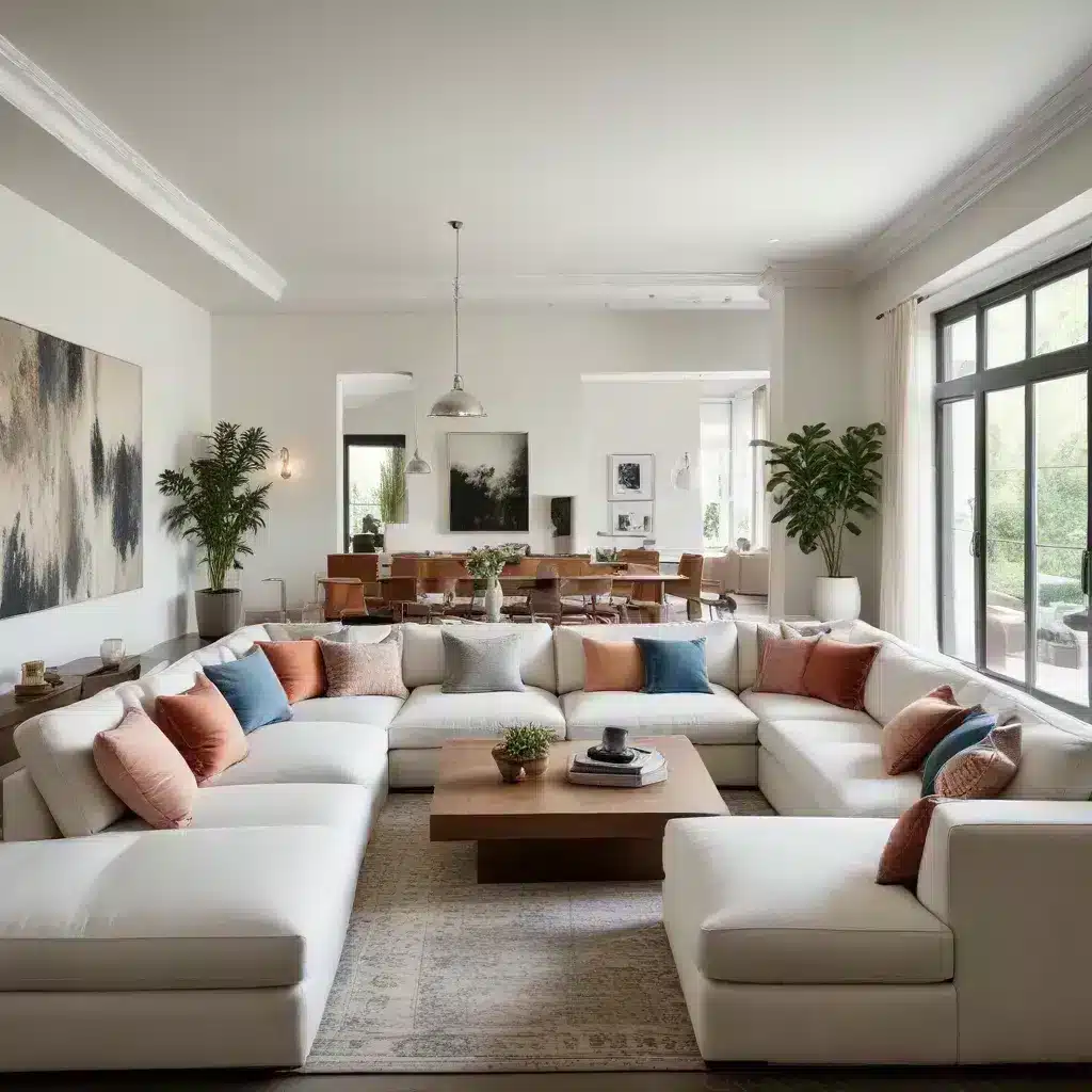 Versatile Visions: Decorating with Transformative U-Shaped Sofas