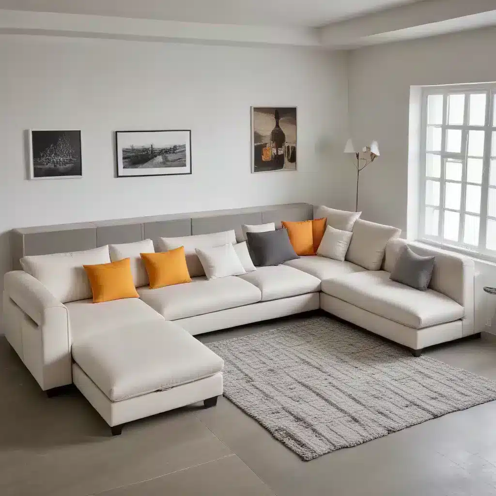 Welcoming Guest Rooms: U-Shaped Sofa Beds for Comfortable Accommodations