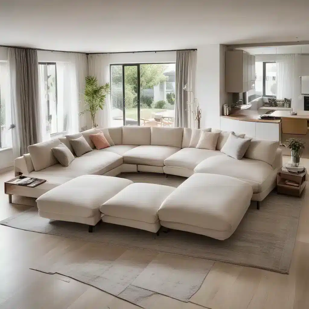 Welcoming Guest Rooms: U-Shaped Sofa Beds for Comfortable Stays