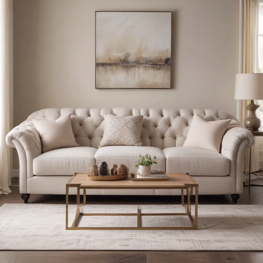 Elevate Your Space with High-End Sofa Details