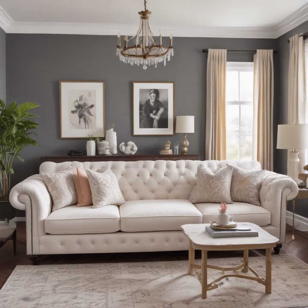 Sofa Spectacular: Tailored Touches for Tight Quarters