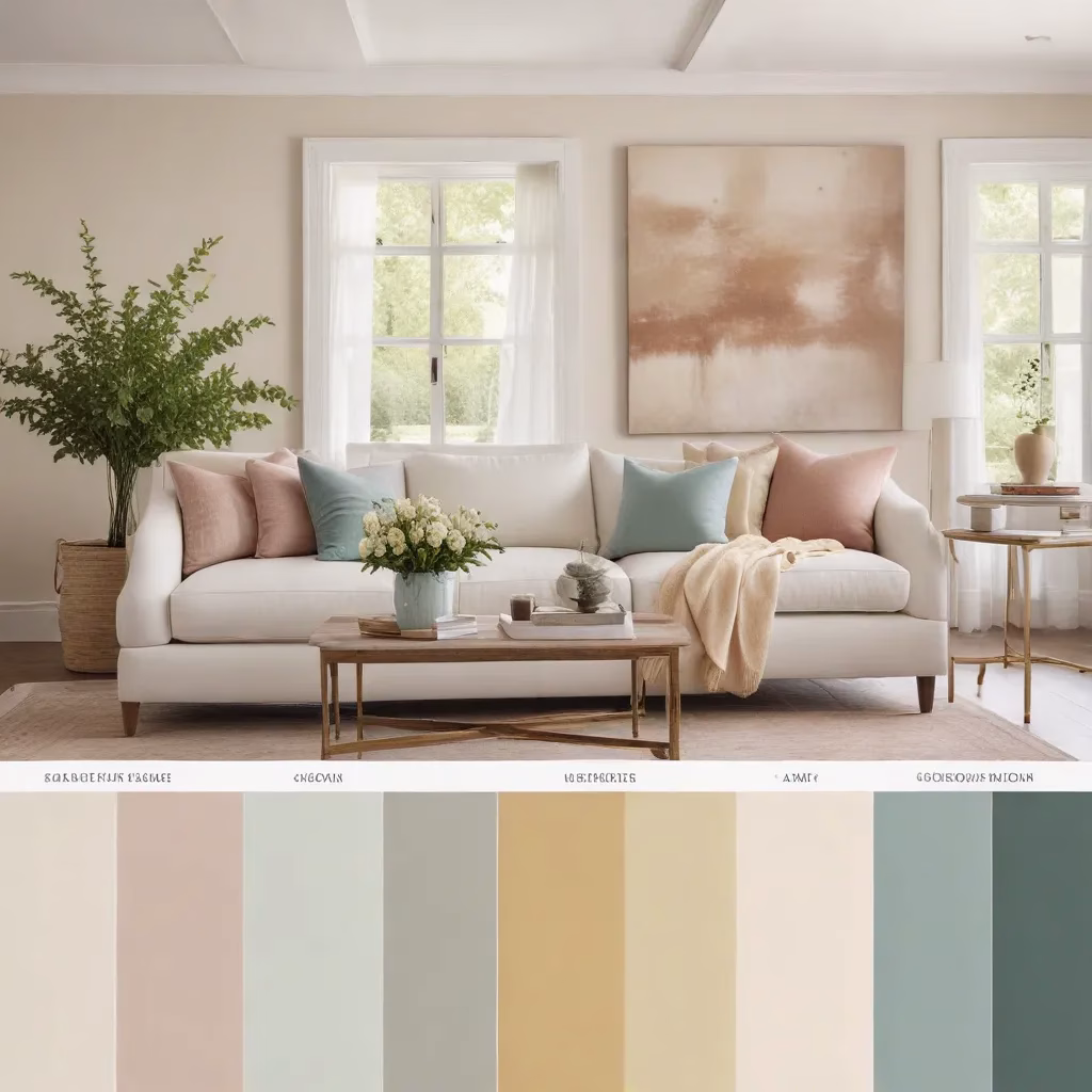 Soothing Sanctuaries: Color Palettes for Calming Interiors
