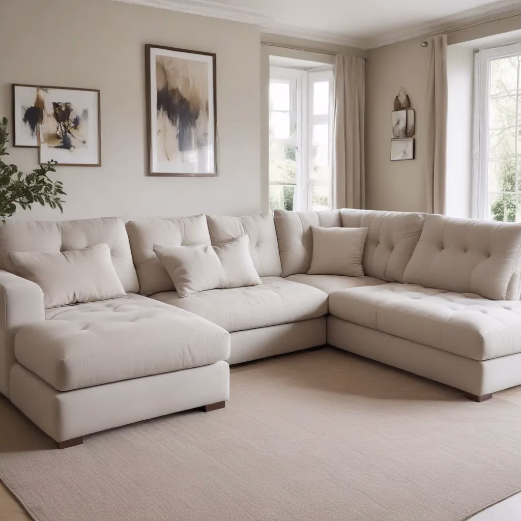 Achieving Comfort and Support: Selecting the Right Fillings for U-Shaped Sofas