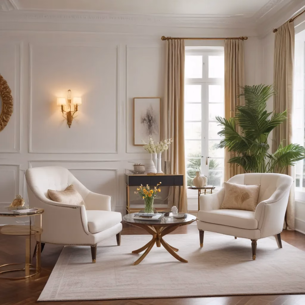 Armchair Elegance: Designing a Luxurious Lounging Oasis for Your Living Space