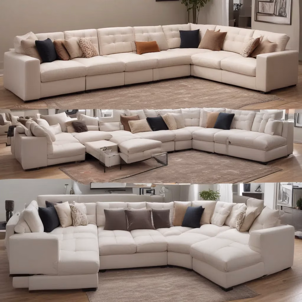 Arranging Furniture for Conversation: U-Shaped Sofa Bed Layouts