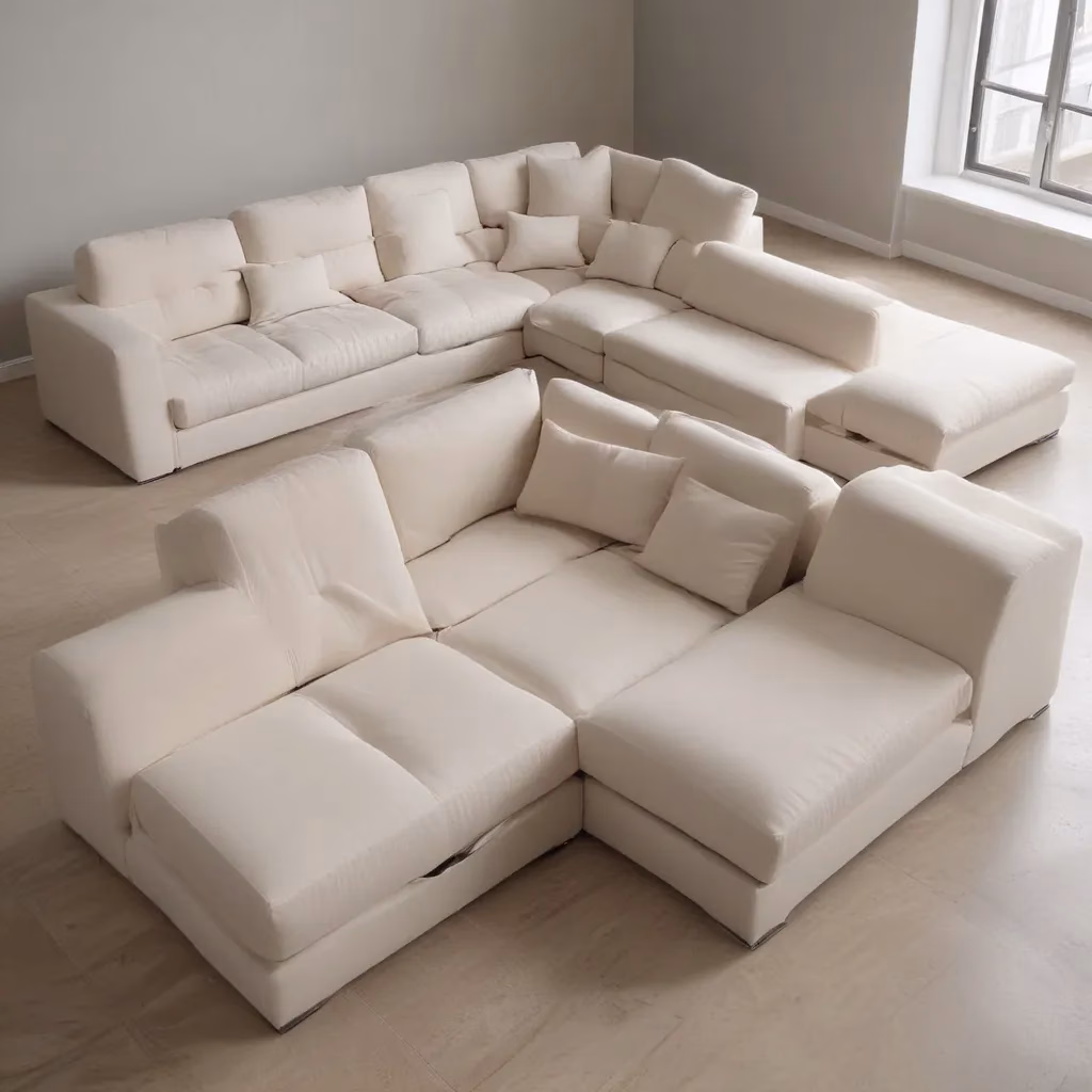 Arranging Furniture for Flow and Function: U-Shaped Sofa Bed Layouts