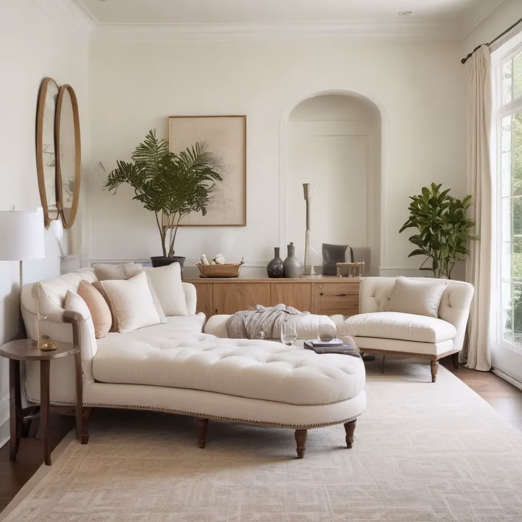 Arranging Furniture to Create Intimate Conversation Nooks around Chaise Longues