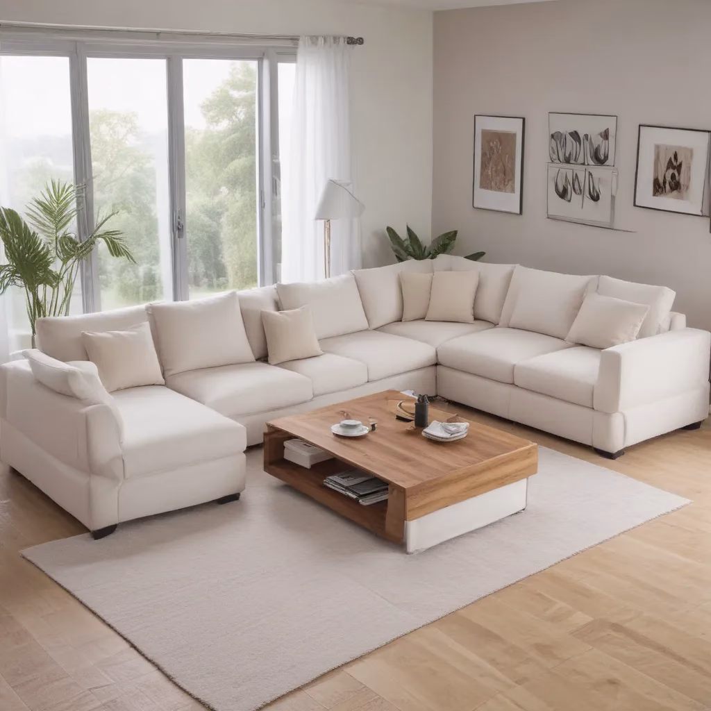 Arranging Furniture to Enhance Flow: Strategic U-Shaped Sofa Bed Layouts