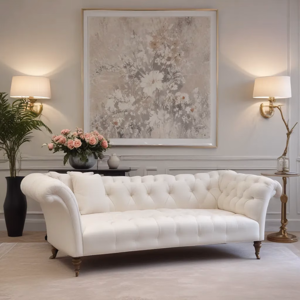 Arranging Furniture to Highlight a Stunning Chaise Longue as a Centrepiece