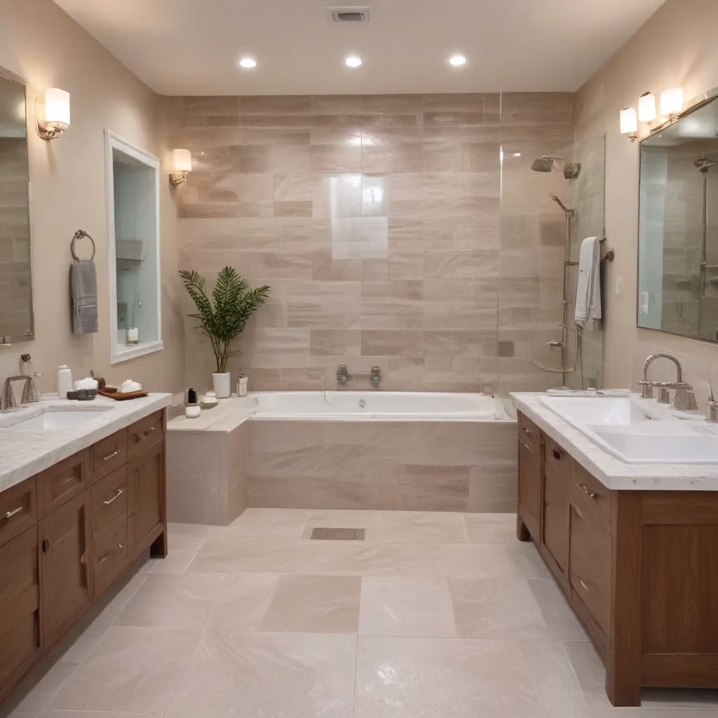 Arranging Multiple Seating Pieces for Flexible Bathroom Use