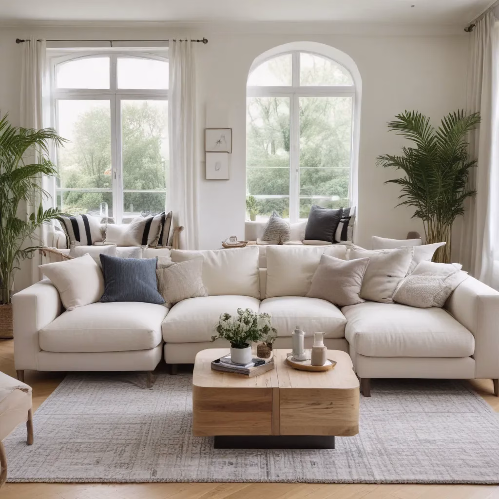 Arranging Sofas to Visually Anchor Living Zones