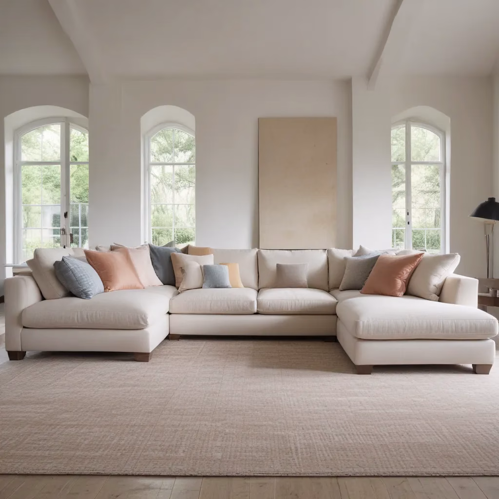 Balancing Style and Comfort: Upholstery Considerations for U-Shaped Sofas