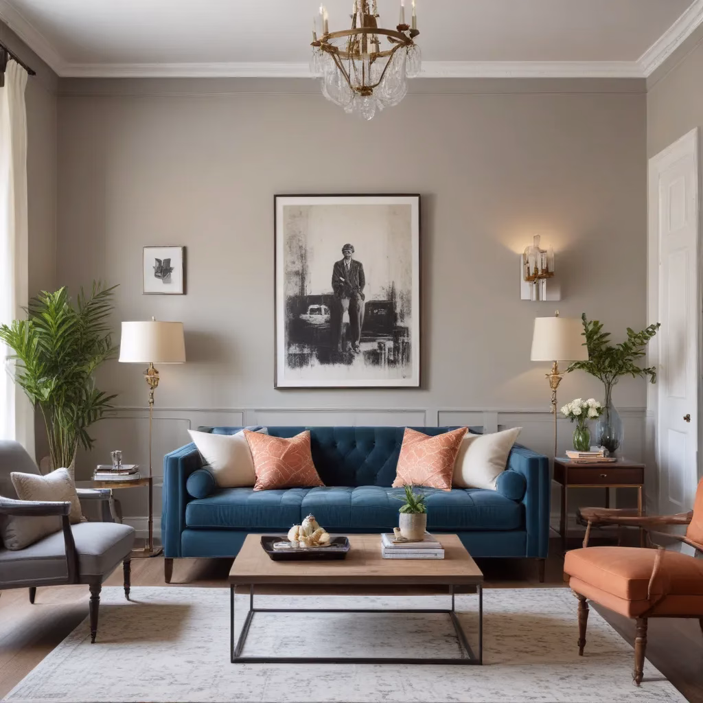 Blending Old and New: Eclectic Living Room Inspiration