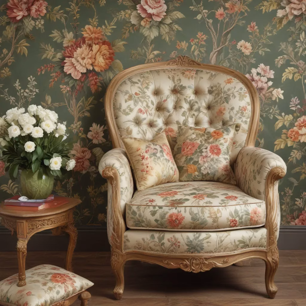 Caring for Floral Brocade Upholstery: Preserving Its Ornate, Botanical Beauty