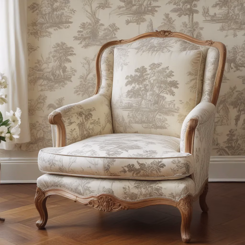 Caring for Toile Upholstery: Preserving Its Charming, Pastoral Motifs