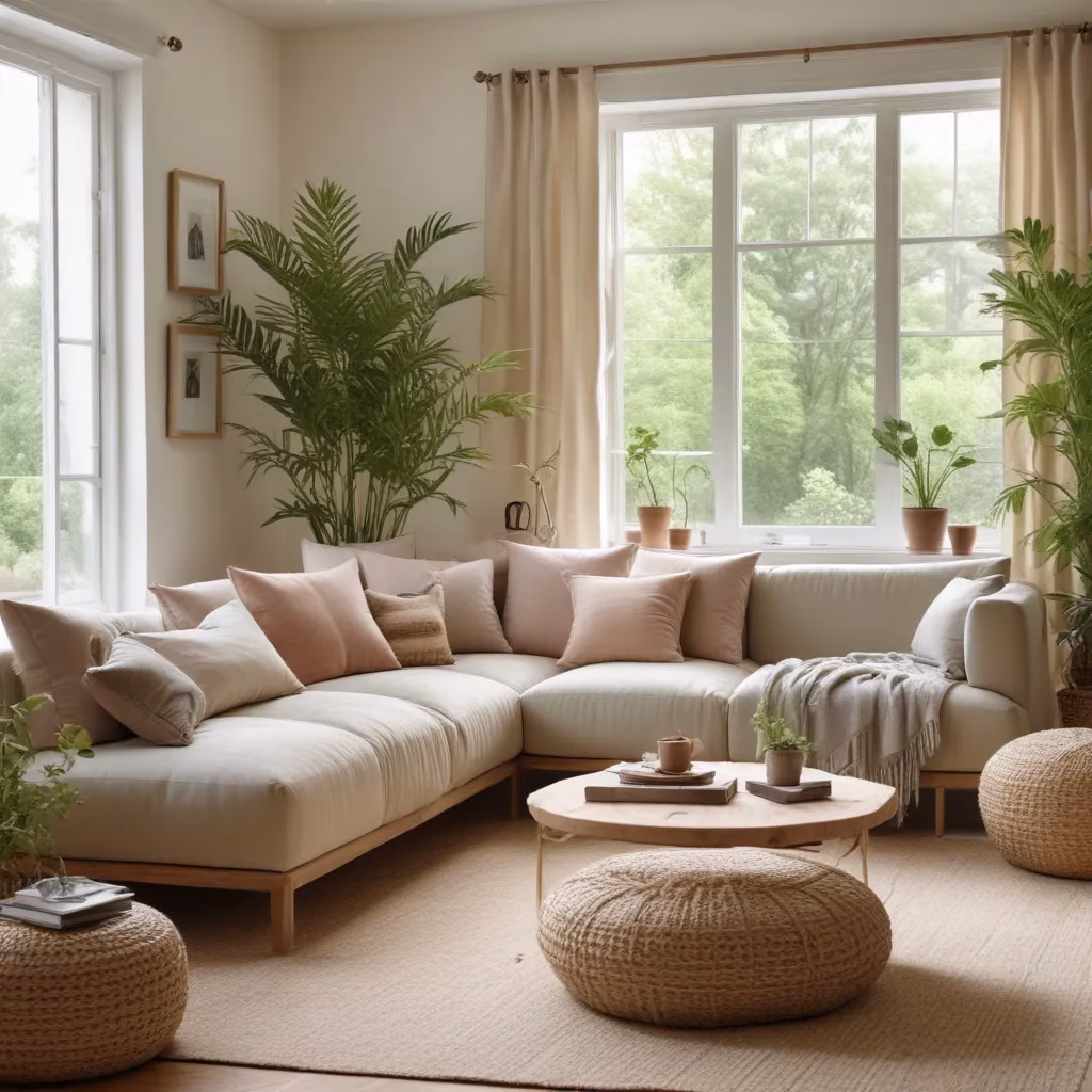 Crafting Calming Oases: Eco-Friendly Living Room Décor for Mindful Interiors