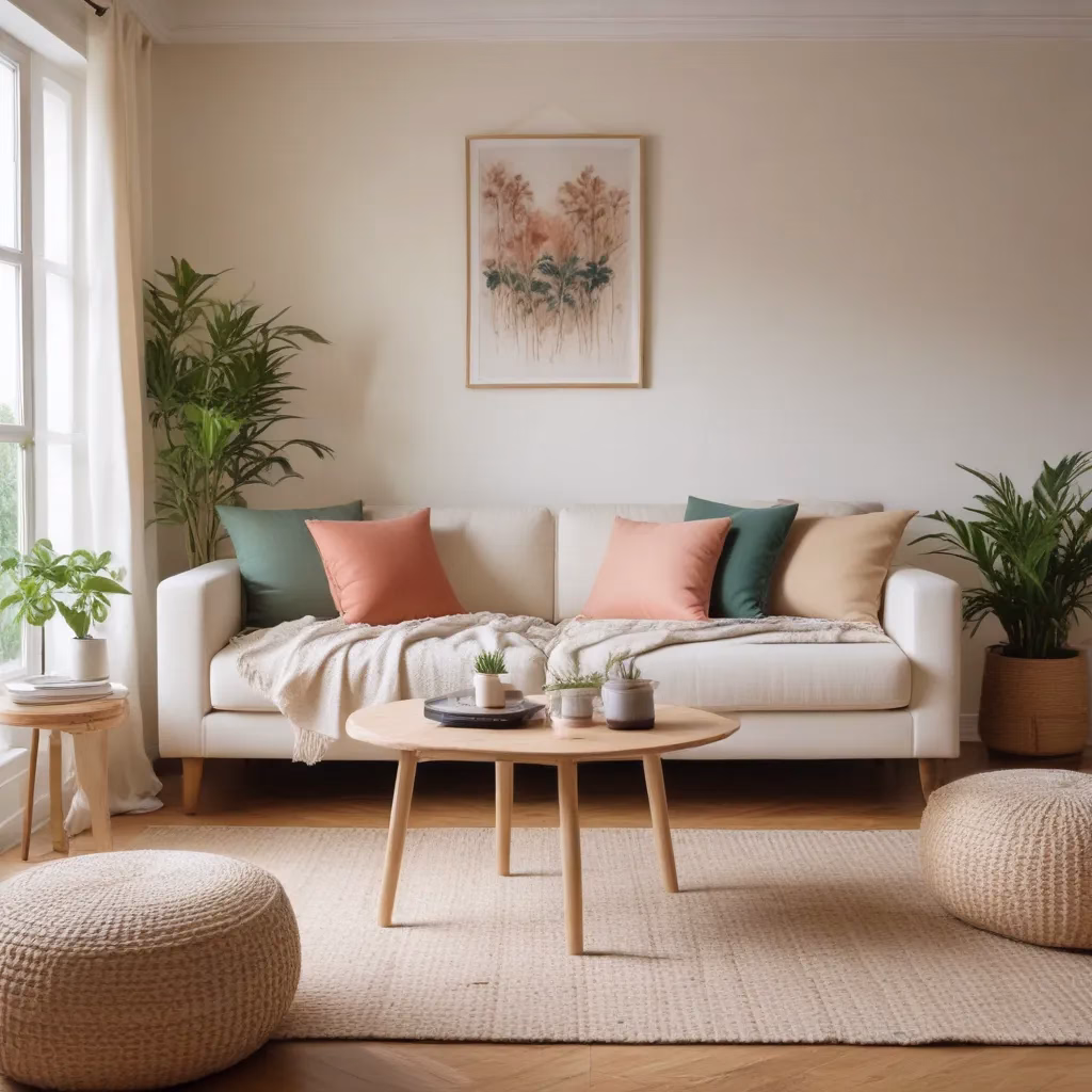 Crafting Calming Oases: Eco-Friendly Living Room Décor for Mindful Wellbeing