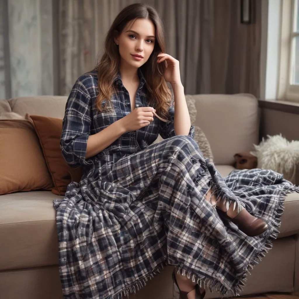 Crafting Cosy Comfort with Plaids and Checks