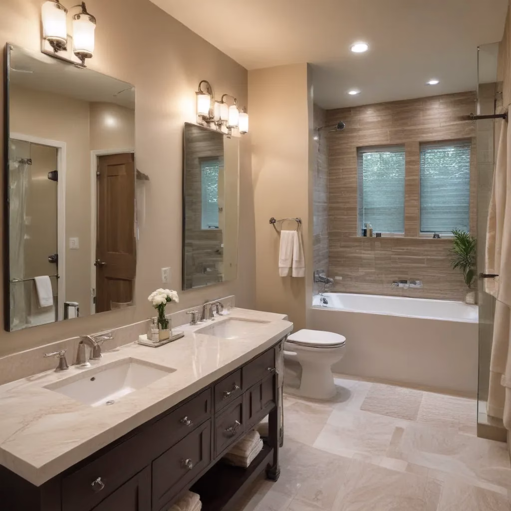 Designing Bathroom Layouts to Accommodate Sofa Seating