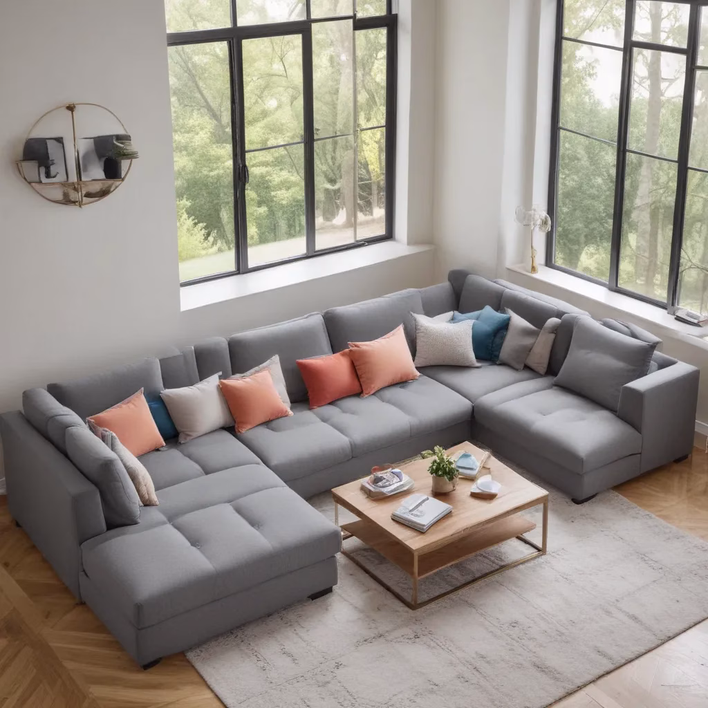Effortless Hosting: U-Shaped Sofa Beds for Welcoming Guest Accommodations