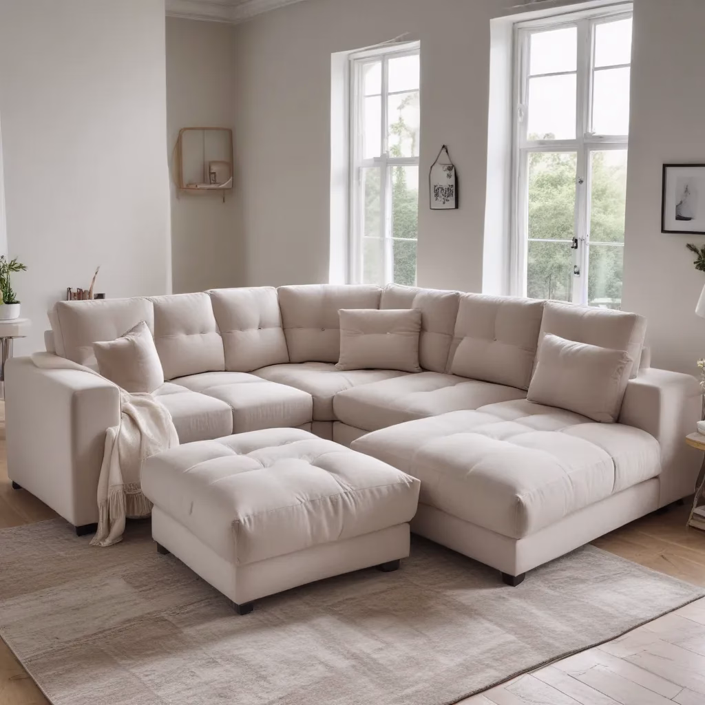 Effortless Hosting: U-Shaped Sofa Beds for Welcoming Guest Spaces