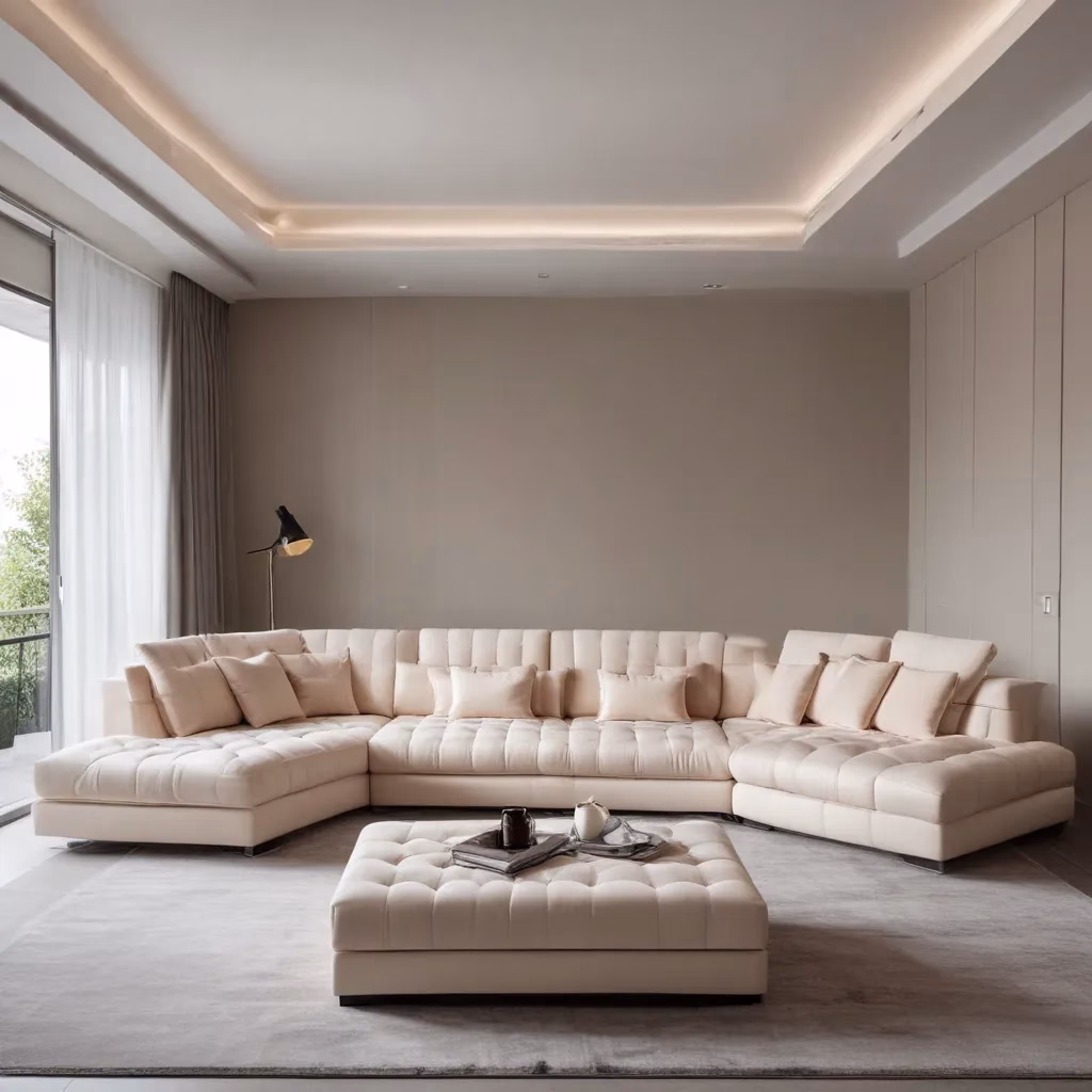 Elevating Elegance: Sophisticated U-Shaped Sofa Beds for Luxe Interiors