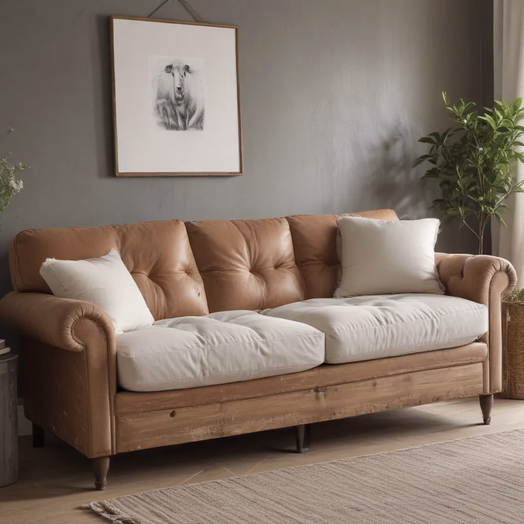 Farmhouse Fusion: Rustic-Meets-Modern Sofa Designs for Cosy Bedrooms