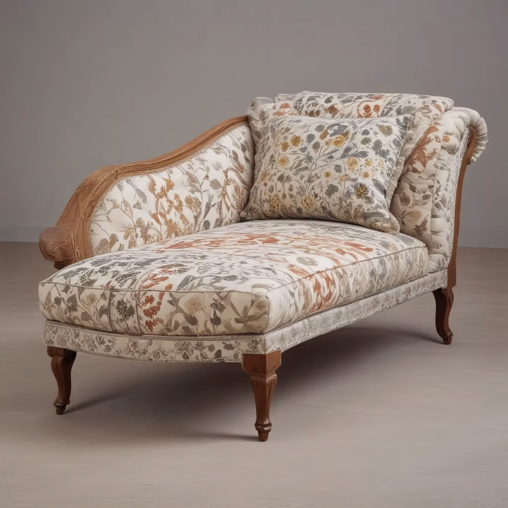 Layering Textures and Patterns for Visually Striking and Sophisticated Chaise Longue Upholstery