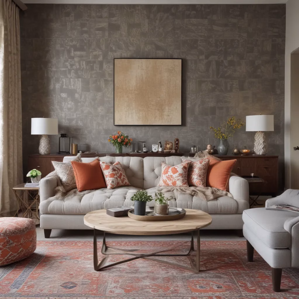 Layering Textures and Patterns for a Visually Captivating Living Room