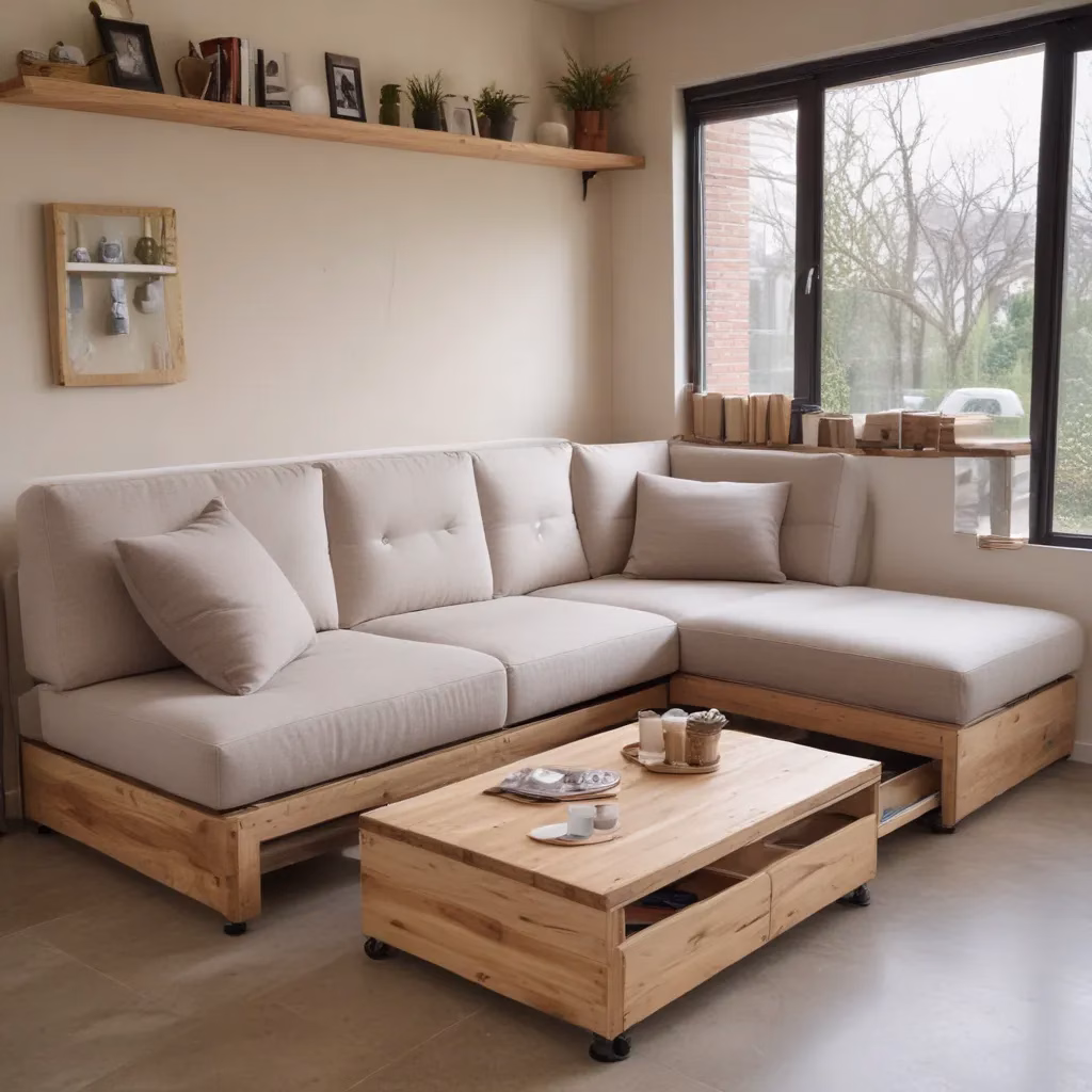 Multifunctional Custom Sofas for Tiny Home Living